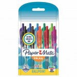 Paper Mate Inkjoy Mini Retractable Ballpoint Pens Fun 12 Pack 1/2 PRICE TESCO DIRECT (FREE NEXT DAY C&C)