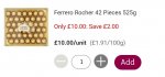 Ferrero rocher 525g 42 pieces