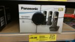 Digital cordless Panasonic phone Triple