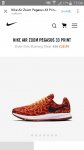 Nike Air Zoom Pegasus 33 print Now £38.49 @ Nike - free delivery