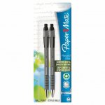 Papermate Flexgrip Ultra Ballpoint Pens Black 2 Pack 1/2 PRICE TESCO DIRECT (FREE NEXT DAY C&C)