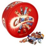 Large Tubs of Celebrations, Heroes, Quality Street and Roses Two