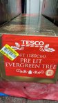 Tesco Abingdon, Christmas trees reduced