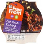 Morrisons Free From Christmas Pudding individual (100g) x2
