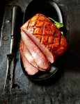 If You Can't Treat Yourself At Christmas When Can You - Outdoor Bred Ready To Roast Gammon With Honey Glaze 900g - Save 1/3