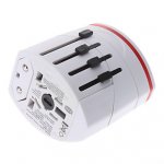 World Travel Adapter with 2 USB Charger