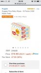 18 packs Huggies wipes 1008 wipes at Amazon (Prime or add &pound;4.75)