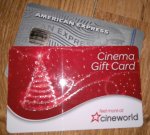 33% discount at Cineworld with AmEx card (works on top of Unlimited card discount on food and drink) @ Cineworld £15.00