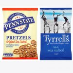 Tesco - Tyrrells Crisps 150g Penn State Pretzels 175g £1, Tyrrells Popcorn £1, Propercorn Popcorn £1