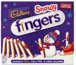 Limited Edition Cadbury Snowy Fingers 230G instead of £2.50