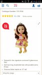 My first Disney Princess Belle toddler doll