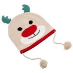 Sweet Snuggles Reindeer Soft Woolly Hat