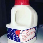 Santa's Milk available