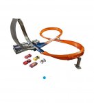 Hot Wheels Figure 8 Raceway With 6 Cars