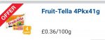 Fruit-tella 4pack