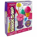 Kinetic Sand Ice Cream Treats Playset (Pink)