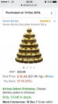 Ferrero Rocher pyramid