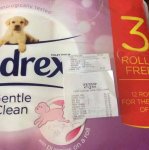 Andrex Gentle Clean Tesco Extra 12 rolls instore