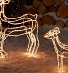 B&Q Christmas Silhouettes Includes 3D], Rope Lights - - Various Shapes + Free C&C