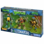 TMNT Leonardo evolution 3 pack action figures