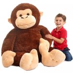 Animal Alley 53" Monkey Soft Toy Half Price at £39.99 Free Delivery or C&C @ Toys R Us