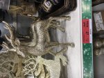 Golden Reindeer in Sainsbury's Nantwich instore