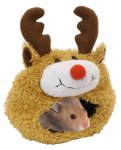 Rosewood Reindeer Hamster Bed - don't forget your little furry friends this Christmas! (when you spend &pound;20)