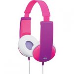 JVC Kids Headphones with Volume Limiter - Pink and Violet