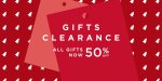 50% Gift clearance now
