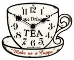 Jones & Co Teacup Wall Clock