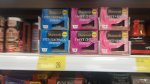 Sharwoods Soft Ribbon Noodles 300g pack Sharwoods Stir Fry Melts 29p in-store B&M Hexham dated april 17