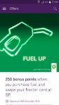 250 Nectar Points When You Fill Up