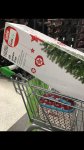6ft green or black Christmas tree