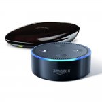 Amazon Dot and Logitech Harmony Hub Bundle