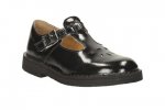 Clarks black patent girls shoes - and boys - see post (originals range) - £11.00