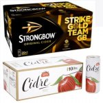 20 Pack Strongbow 440ml at ASDA, 10 Pack Stella Artois Apple Cidre £6