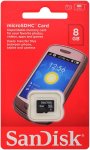 SanDisk Class4 microSD 8GB SDHC card, Clearance price - Sainsbury's - Nottingham
