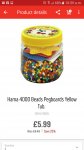 Hama beads (4000) + boards tub