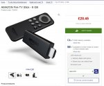 Amazon fire Stick 1.65% cashback + 20 Reward coins free Delivery £28.45 Currys