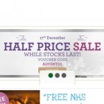 Half Price on Selected Items