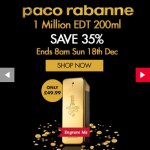 Paco Rabanne 1 Million 200ml £44.99 @ The Perfume Shop