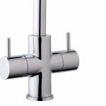 COOKE & LEWIS ZALE CHROME EFFECT MONOBLOC PULL-OUT MIXER TAP