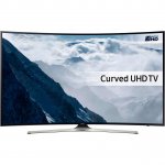 Samsung UE49KU6100 49" Smart 4K Ultra HD with HDR Curved TV - Black