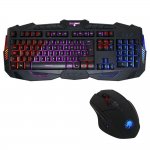 Game Max Gamer 3 Colour LED Illuminated USB Gaming Keyboard and Mouse