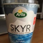 SKYR, yogurt for real men in Sainsbury's