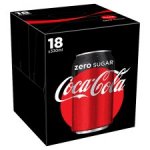 18 pack of coke zero 330ml cans £3.00 at heron