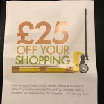Off shopping at Lidl over 5 weeks in Milton Keynes
