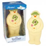 Thorntons White Snowman Snowdog large figure