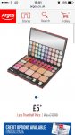 Make up pallet