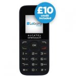 Alcatel 10.13X with &pound;10 credit on Lebara